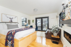 River Retreat! Mtn View Balcony, Pool, Hot Tub Viking Lodge 210 condo Telluride